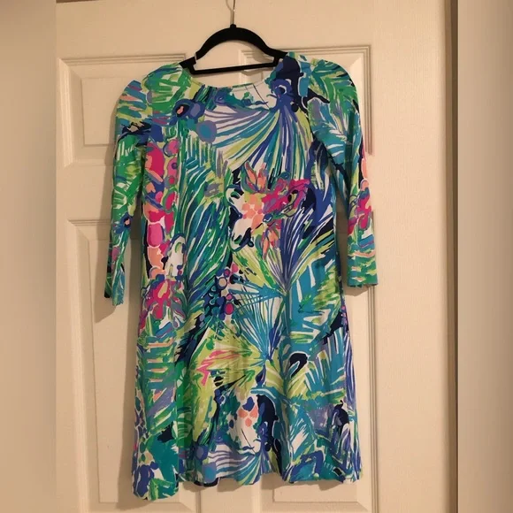 Lilly Pulitzer Ophelia dress in Purrfect print size XXS - Picture 3 of 6